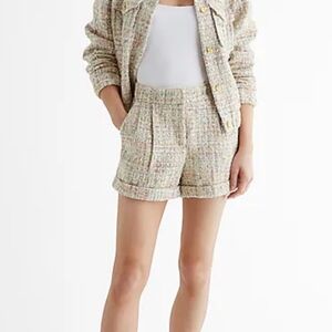 NWT Express Tweed Novelty Short SZ 6